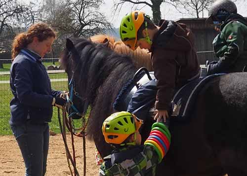 Reitkurs mit Verena Kollek