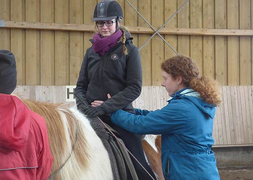 Reitkurs mit Verena Kollek