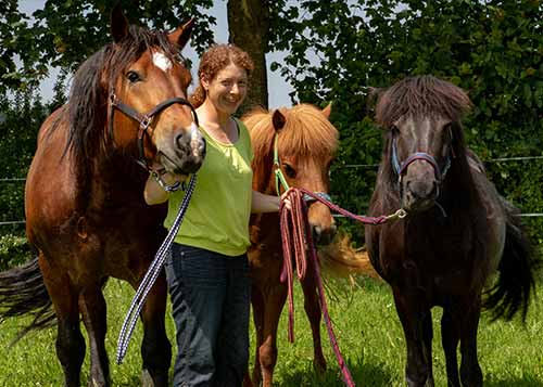 Reitkurs mit Verena Kollek